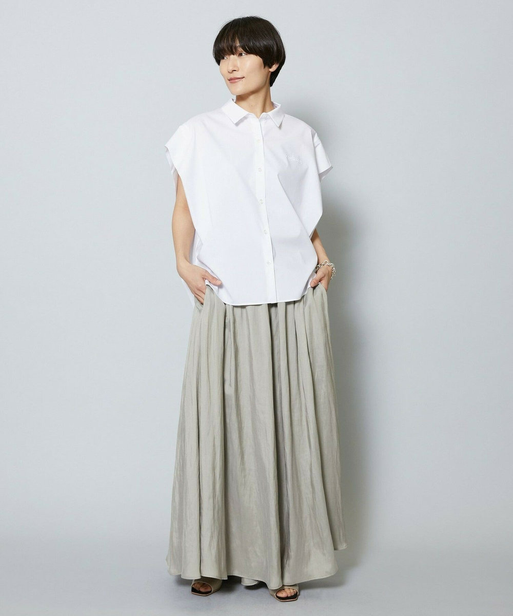 MOGA SHOGO SEKINE×MOGA コラボ 刺繍シャツ ホワイト