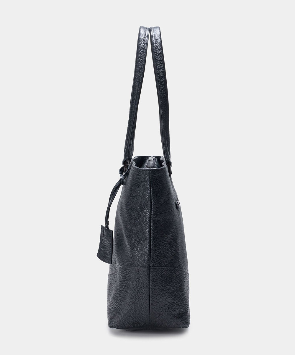 MEN'S BIGI 《別注》SEEKER シュリンクレザー2WAYトートバッグ ブラック