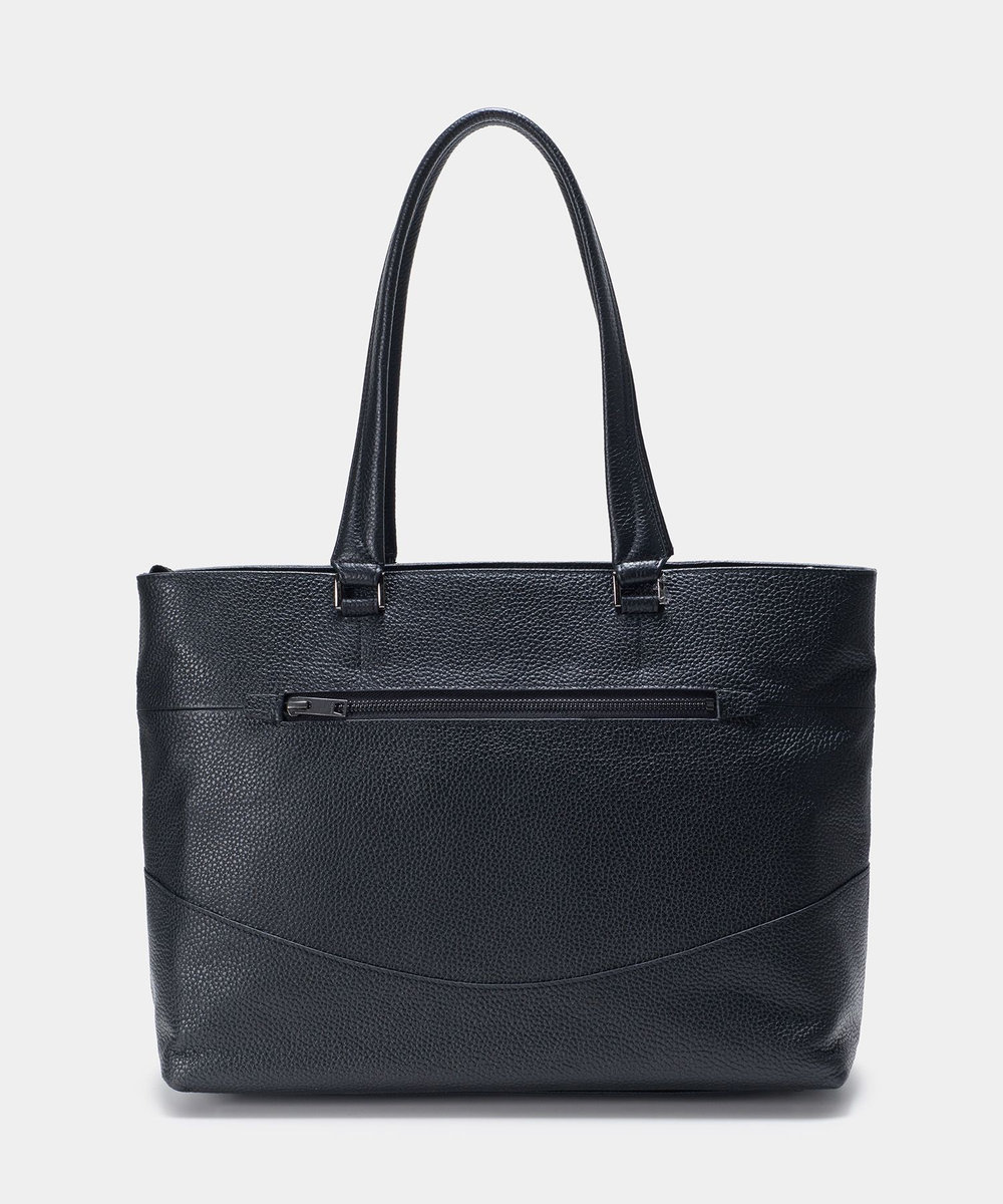 MEN'S BIGI 《別注》SEEKER シュリンクレザー2WAYトートバッグ ブラック