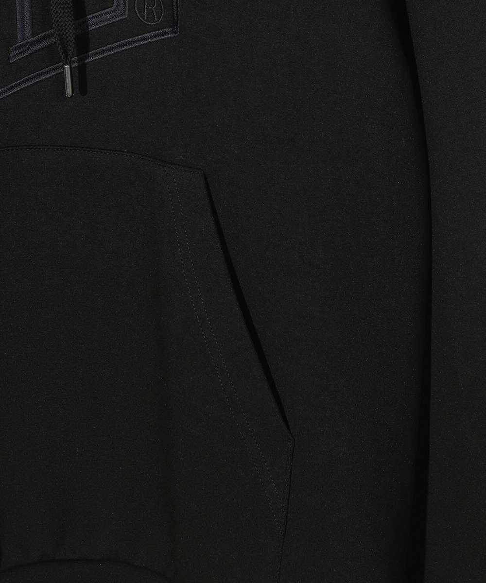 MEN'S BIGI 【50th Anniv . 菊池武夫】LOGO HOODIE ブラック
