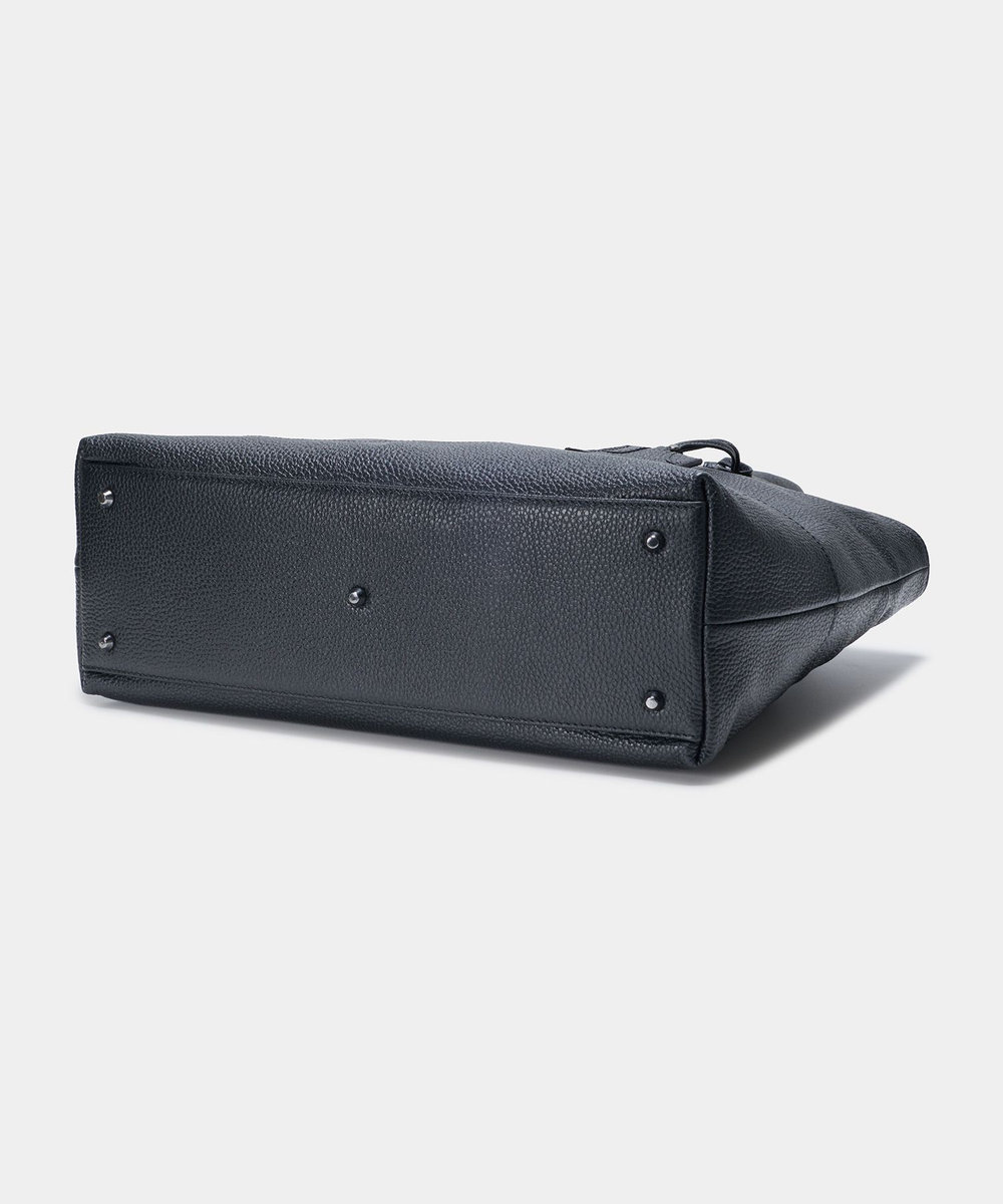 MEN'S BIGI 《別注》SEEKER シュリンクレザー2WAYトートバッグ ブラック