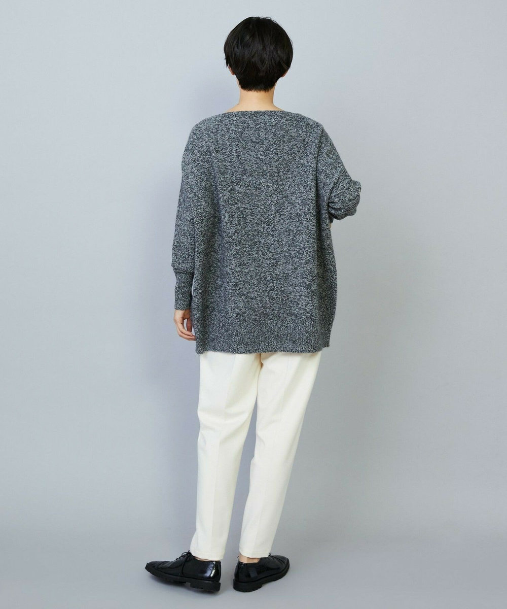MOGA クーマラムカシミヤボートネックニット グレー系その他