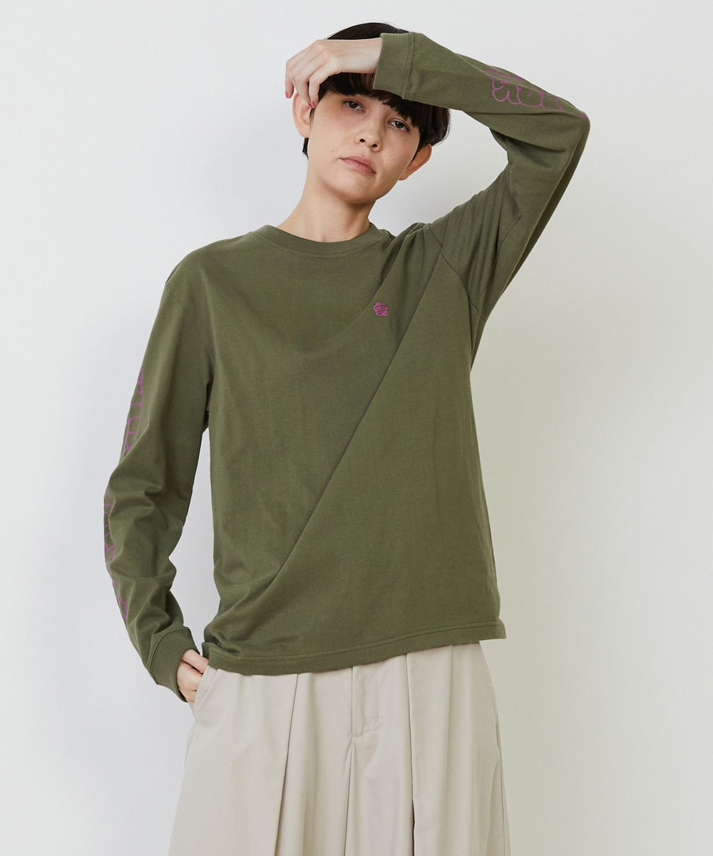 FRAPBOIS パークL/S T オリーブ