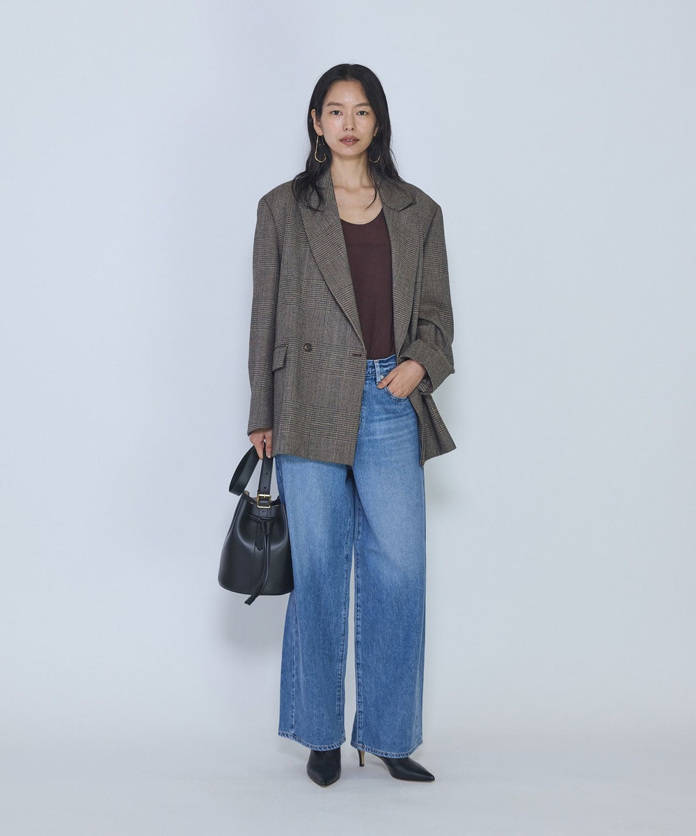 1er Arrondissement ＜NEEDBY heritage/ニードバイ ヘリテージ＞"MILEY"デニムパンツ ブルー