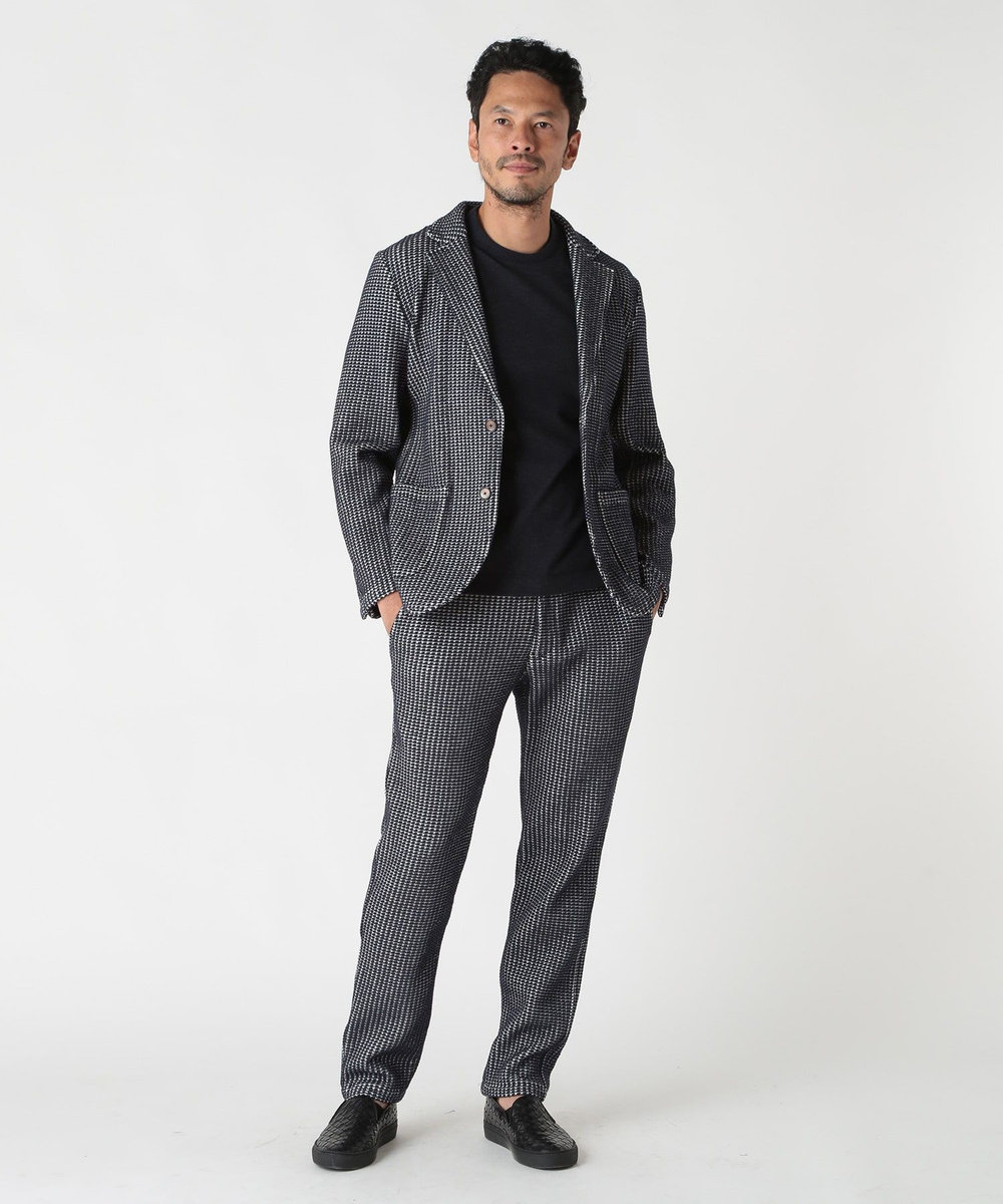 MEN'S BIGI オニワッフルジャケット ネイビー