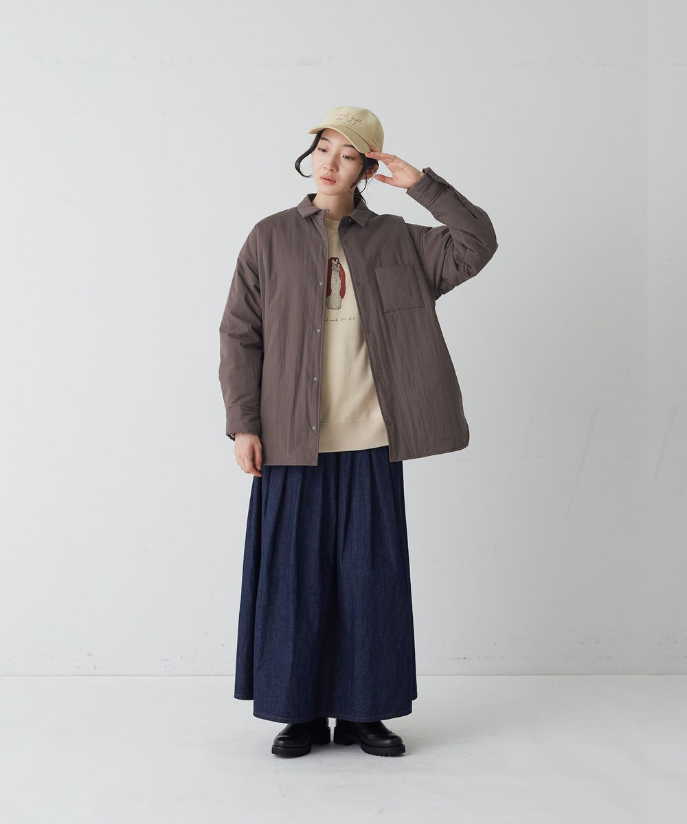 congés payés ADIEU TRISTESSE 《ナガノチサトさんコラボ》キャップ ベージュ系その他