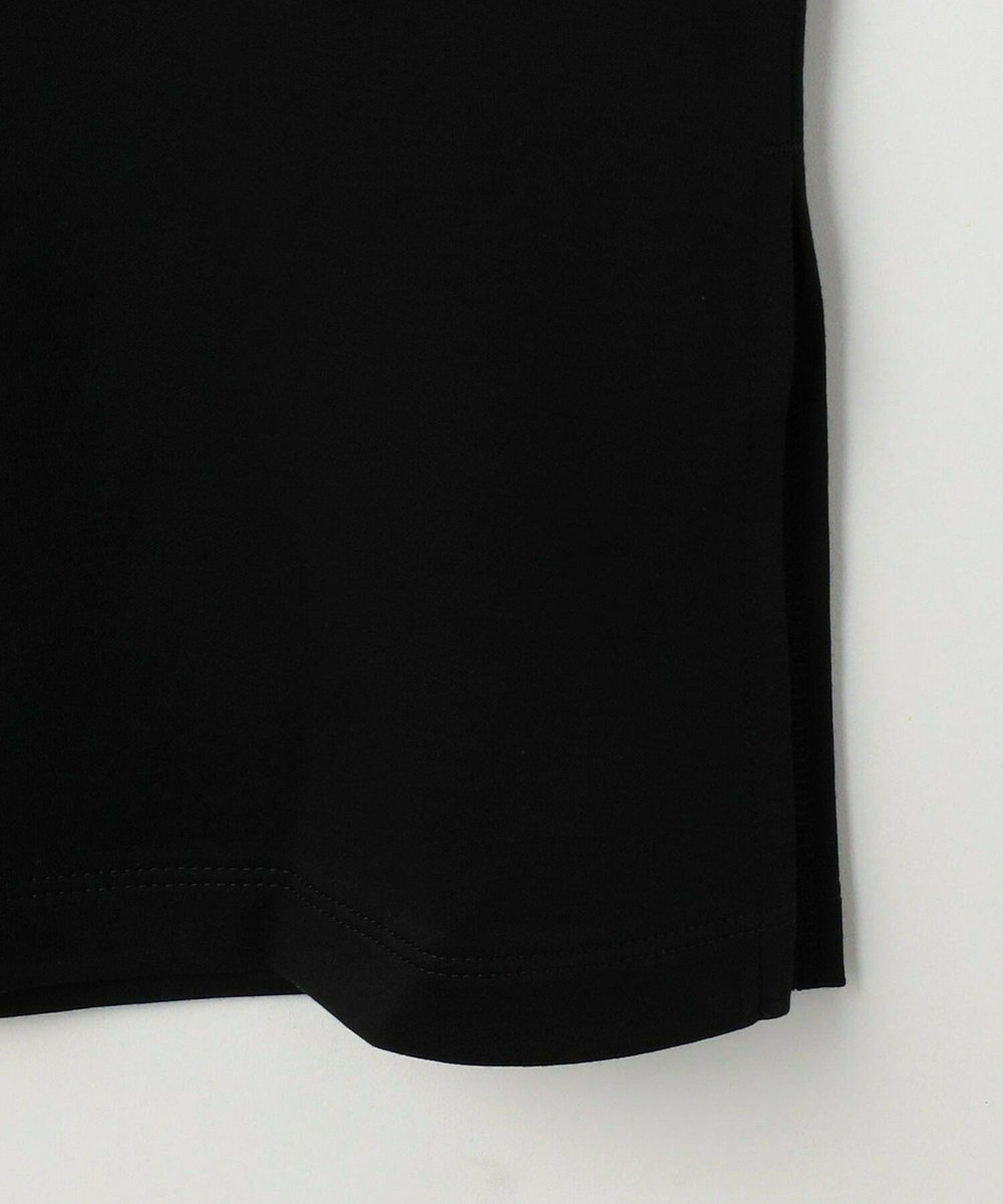 L'EQUIPE Lサイズ（大きいサイズ） 【大きいサイズ】コットンスムースロゴTシャツ ブラック