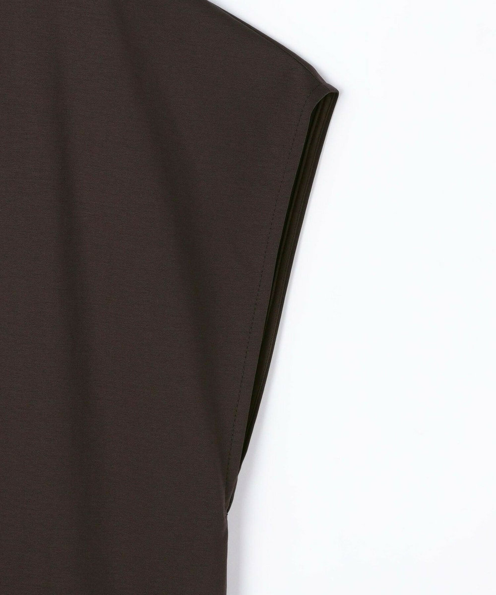 MOGA Lサイズ（大きいサイズ） 【大きいサイズ】コットンナイロンポンチジャンパースカート ダークブラウン