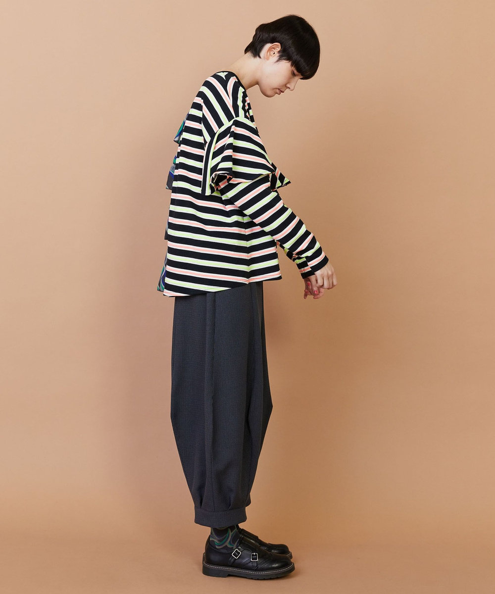 FRAPBOIS ハウンド パンツ ネイビー