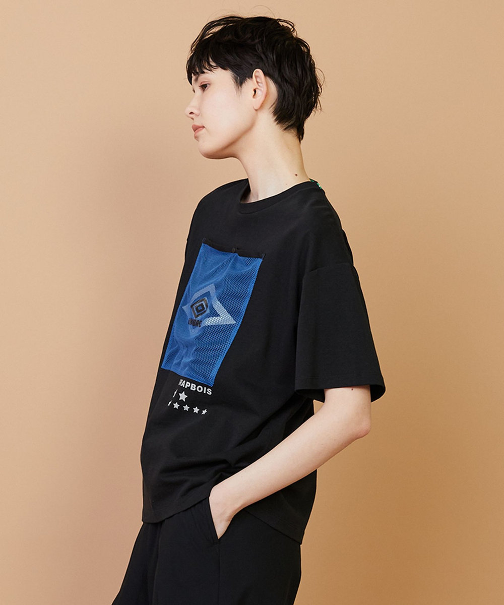 FRAPBOIS UMBRO TEE-SHIRT ブラック