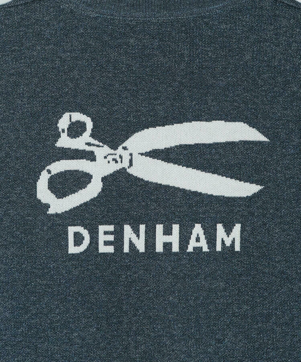 MEN'S BIGI 【DENHAM/デンハム】別注ニットTEE ネイビー