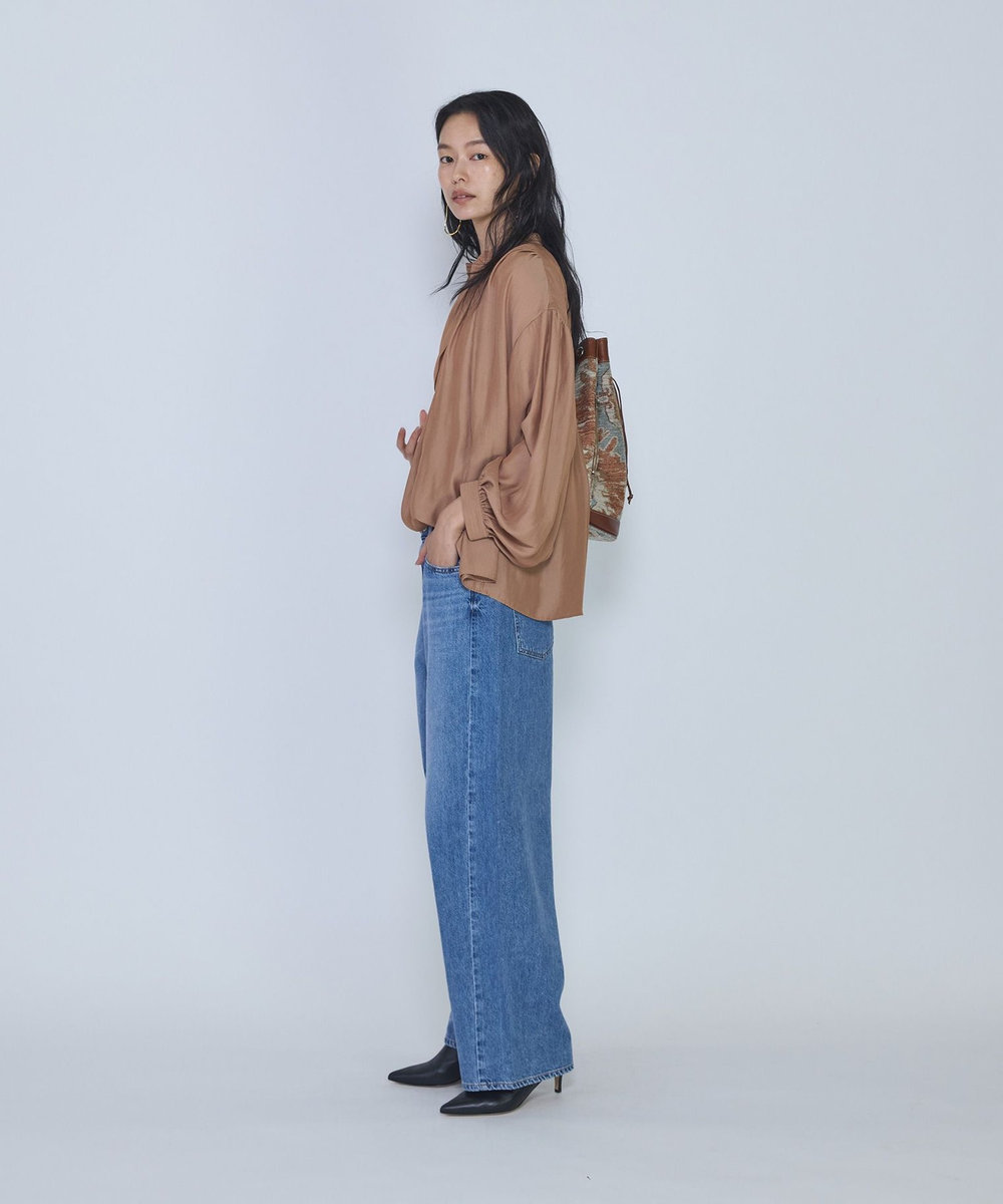 1er Arrondissement ＜NEEDBY heritage/ニードバイ ヘリテージ＞"MILEY"デニムパンツ ブルー