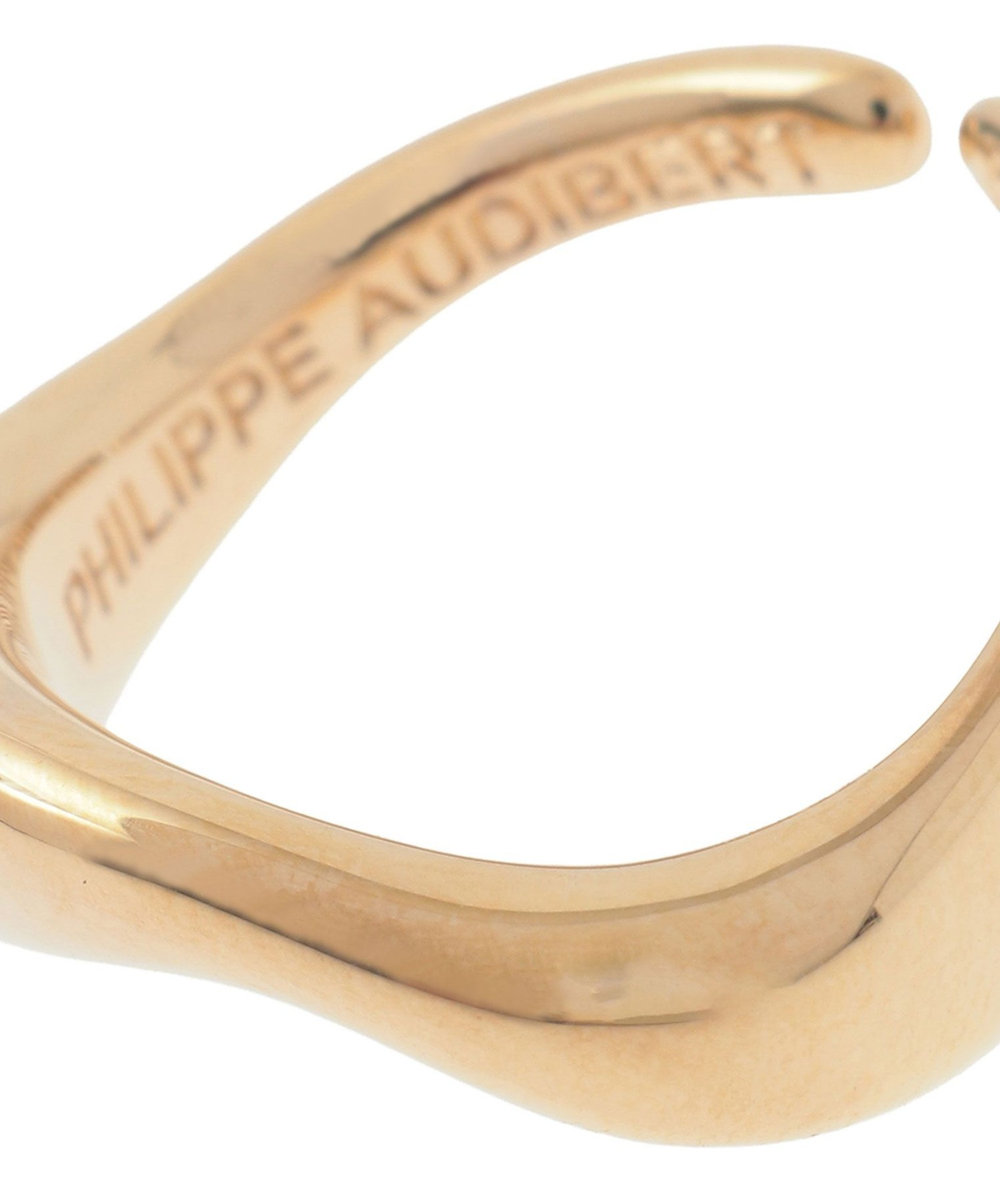 1er Arrondissement 【WEB限定】＜PHILIPPE AUDIBERT (フィリップオーディベール)＞"Elrose"リング（ゴールド） ゴールド