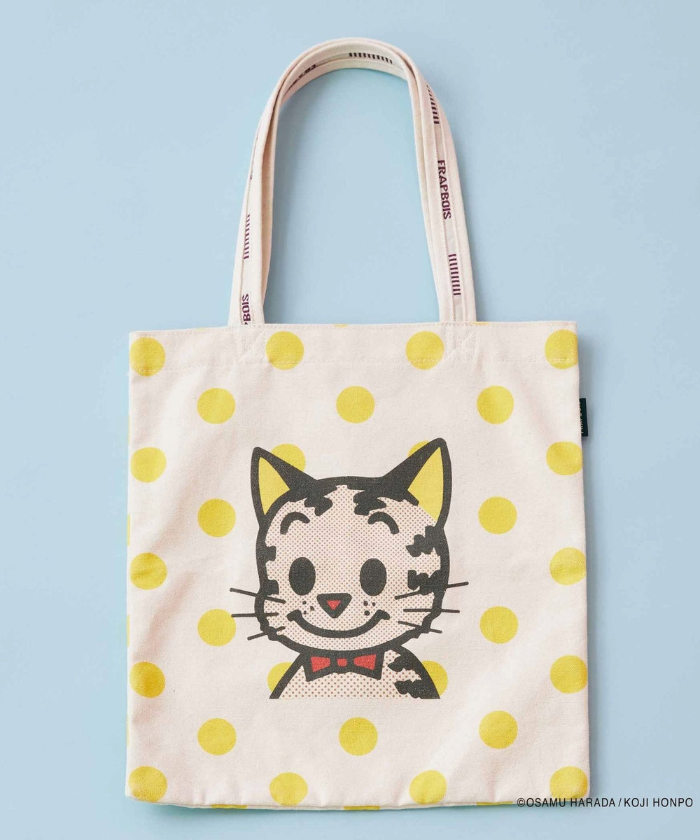 FRAPBOIS OSAMU GOODS ロゴトート イエロー