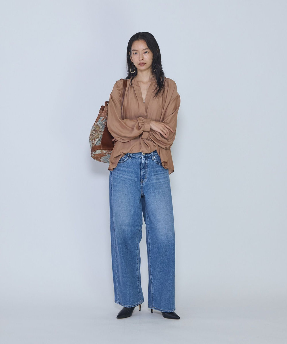 1er Arrondissement ＜NEEDBY heritage/ニードバイ ヘリテージ＞"MILEY"デニムパンツ ブルー