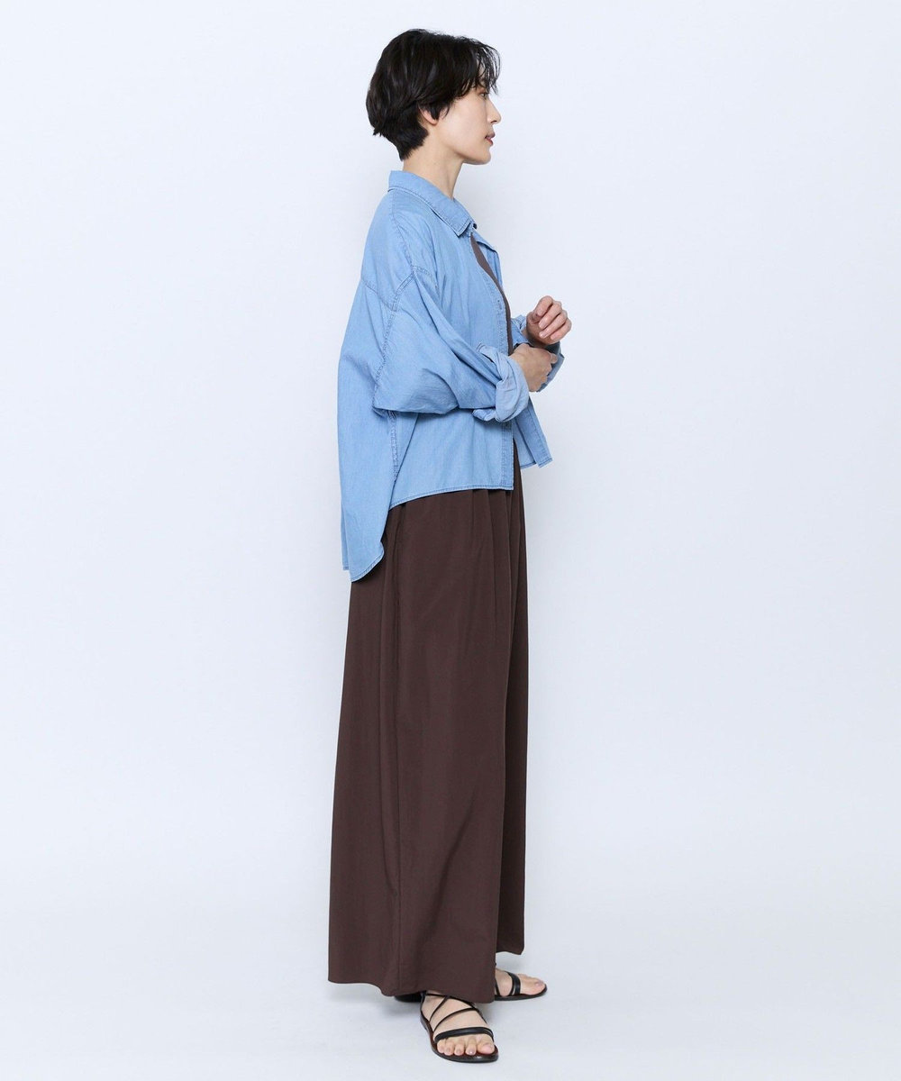 feerique feerique タスランナイロンパンツ ブラウン