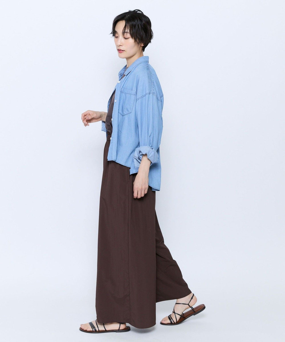 feerique feerique タスランナイロンパンツ ブラウン