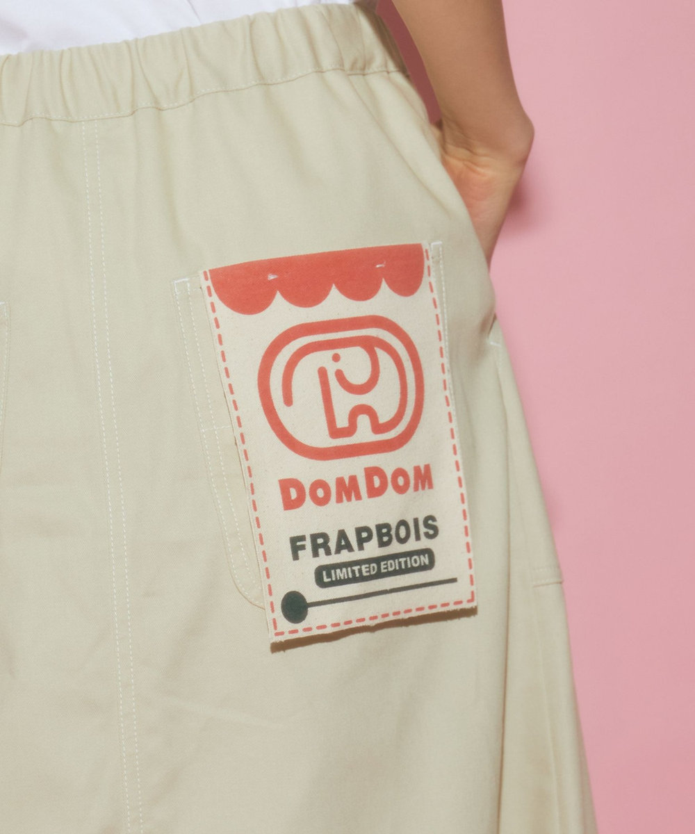 FRAPBOIS ベイカースカート（DOMDOMコラボ） ベージュ