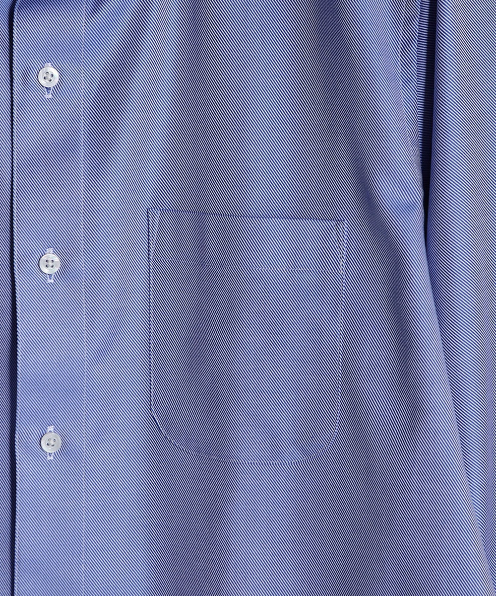 MEN'S BIGI 【ACTIVE TAILOR/アクティブテイラー】コットンツイルドレスシャツ＜イージーケア＞ ブルー