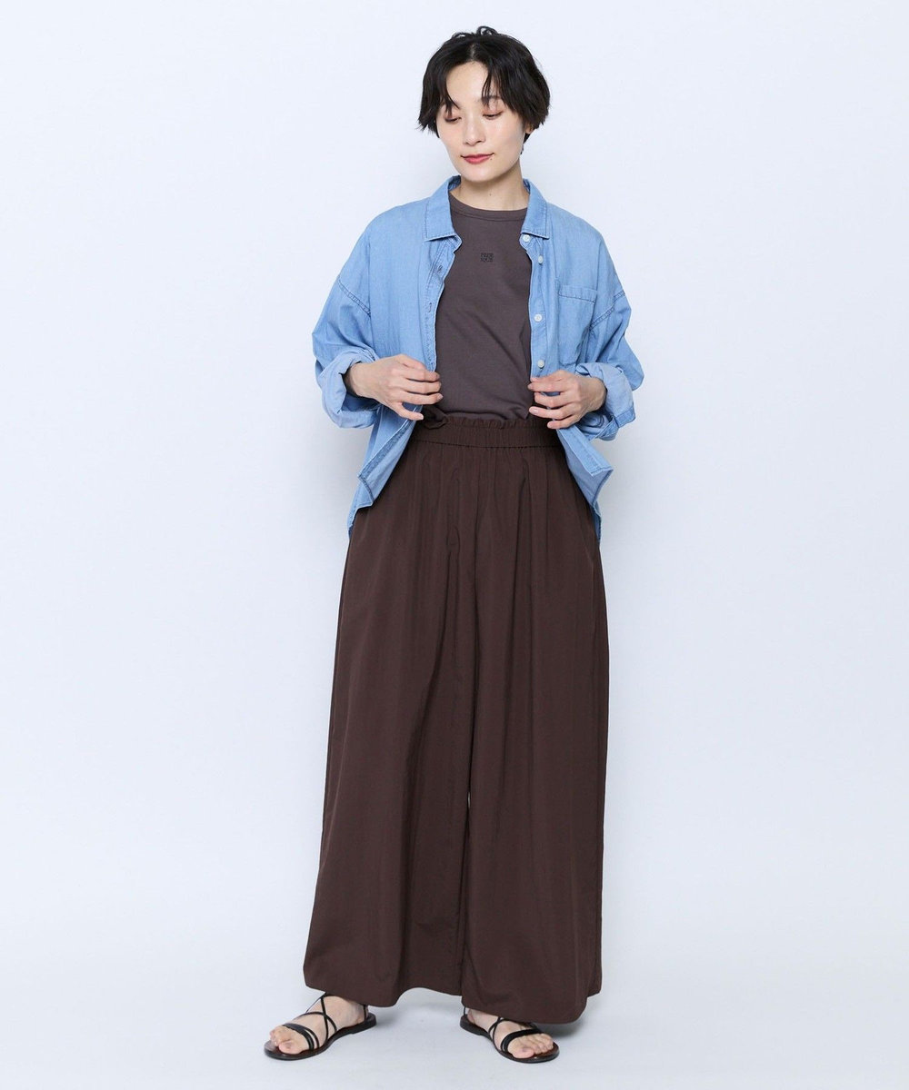 feerique feerique タスランナイロンパンツ ブラウン