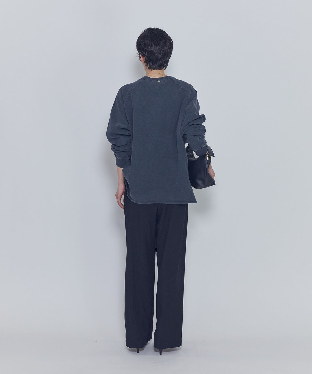 1er Arrondissement 【WEB限定】＜REMI RELIEF(レミ レリーフ)＞ロゴスウェット ブラック