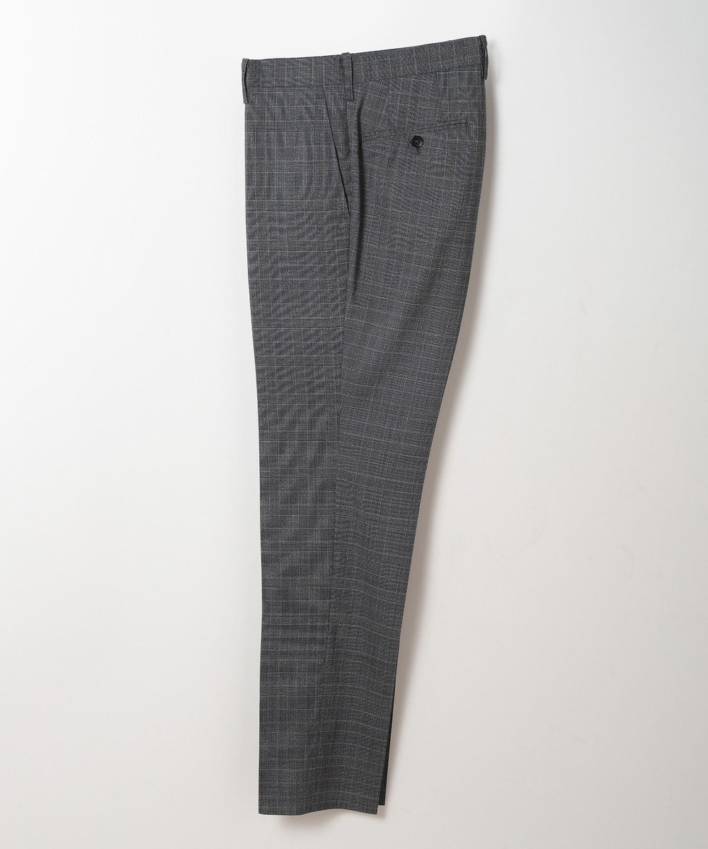 MEN'S BIGI ウールメランジグレンチェックスーツ＜セットアップ＞ グレー