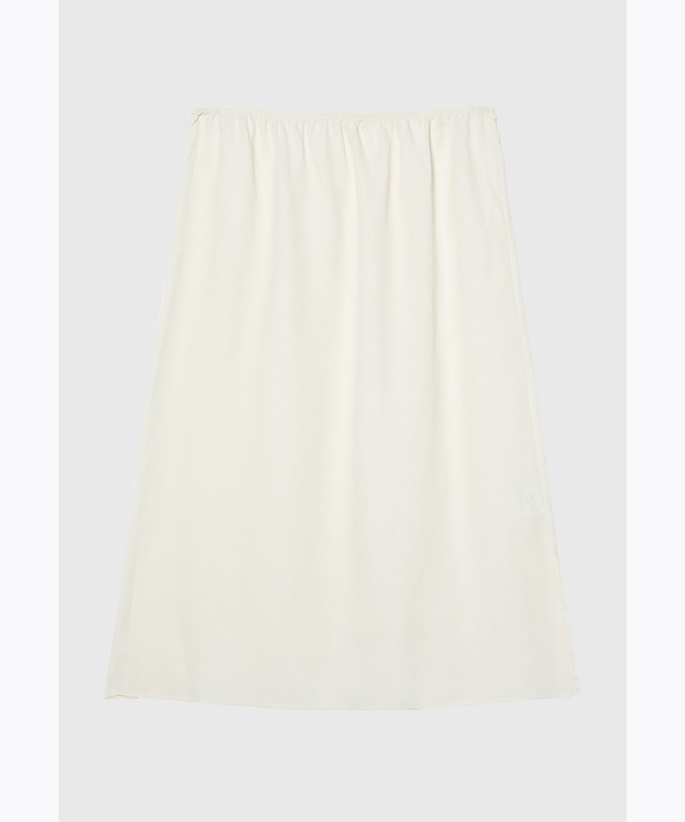 DÉPAREILLÉ ORGANDY TIERED PLEATS SKIRT / オーガンジーティアードプリーツスカート アイボリー