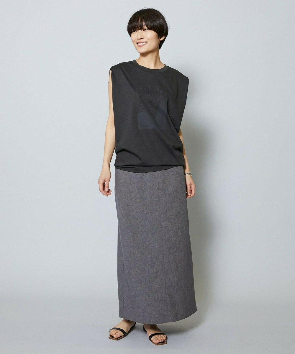 MOGA SHOGO SEKINE×MOGA コラボ プリントT チャコールグレー