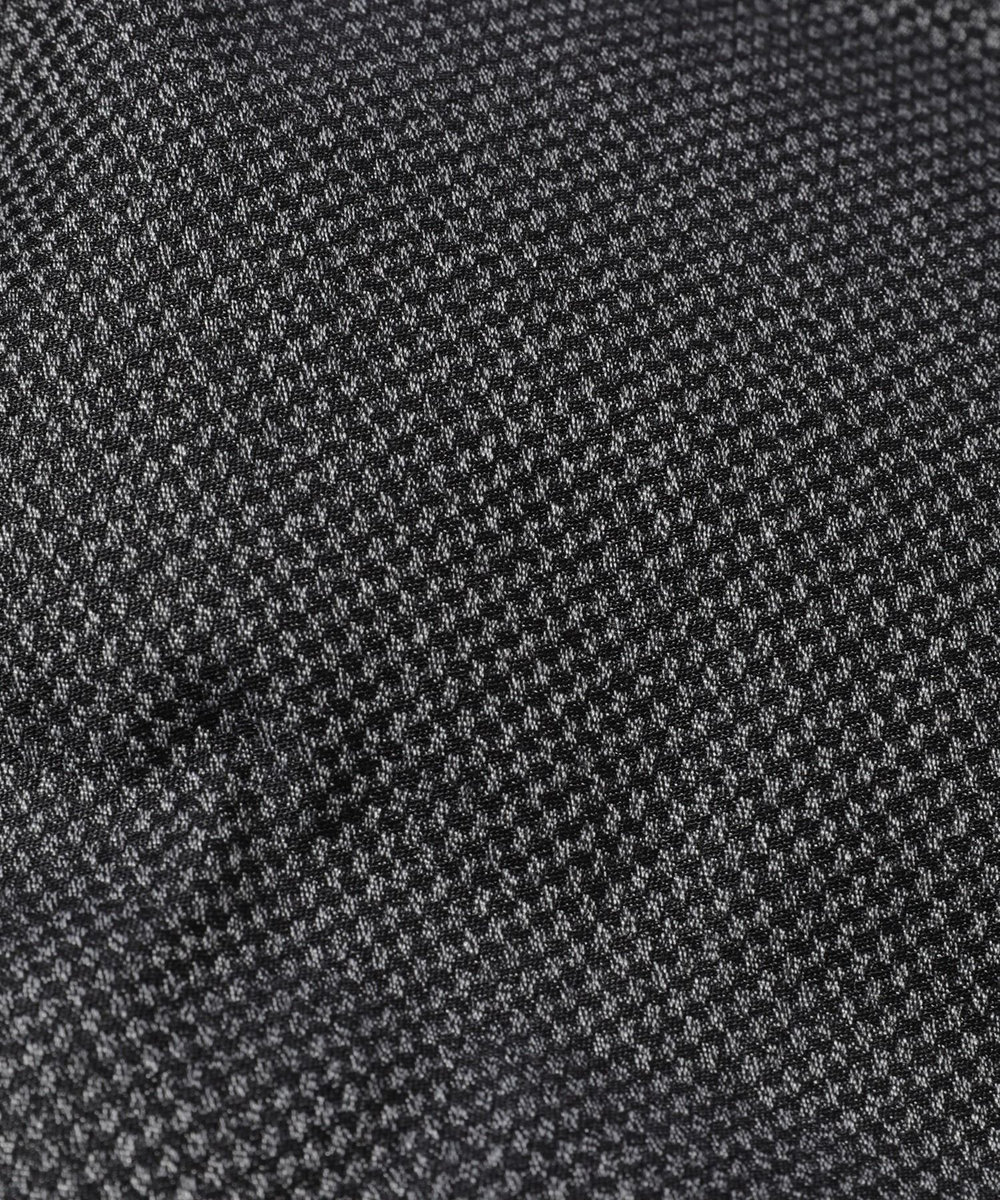 MEN'S BIGI マイクロブロックチェックボリュームネックダウン グレー系その他