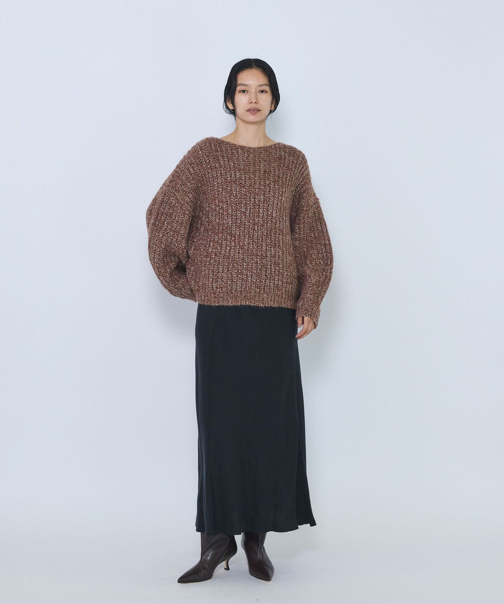 1er Arrondissement キュプラフィブリルマーメイドスカート ブラック
