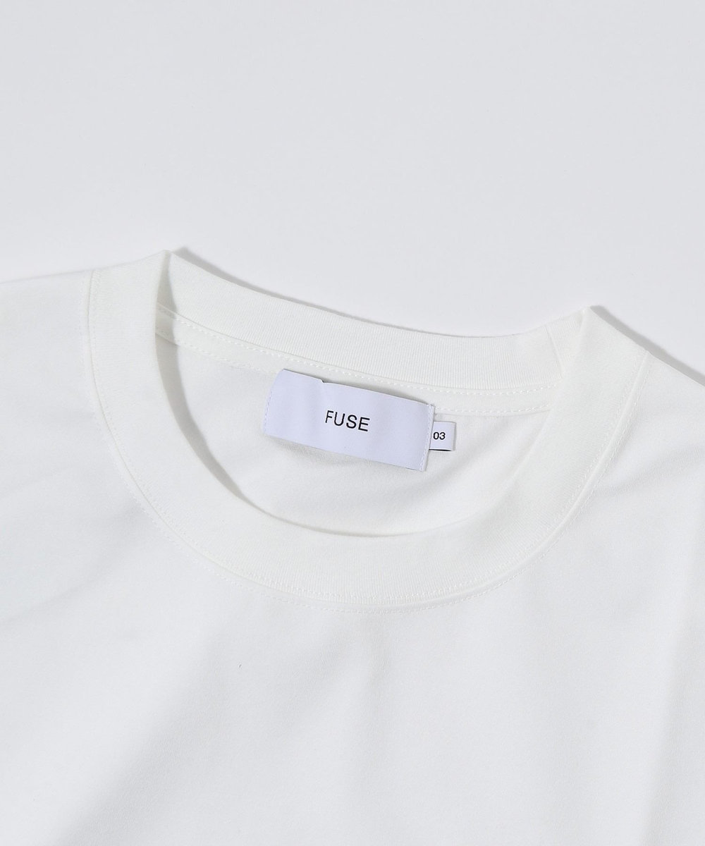 MEN'S BIGI アジャスタブルグロスロングTシャツ＜吸水速乾＞ ホワイト