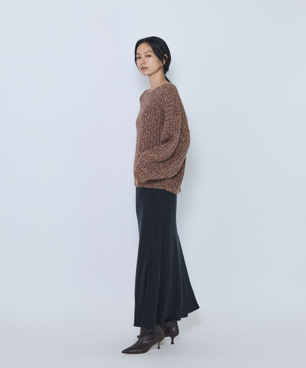 1er Arrondissement キュプラフィブリルマーメイドスカート ブラック