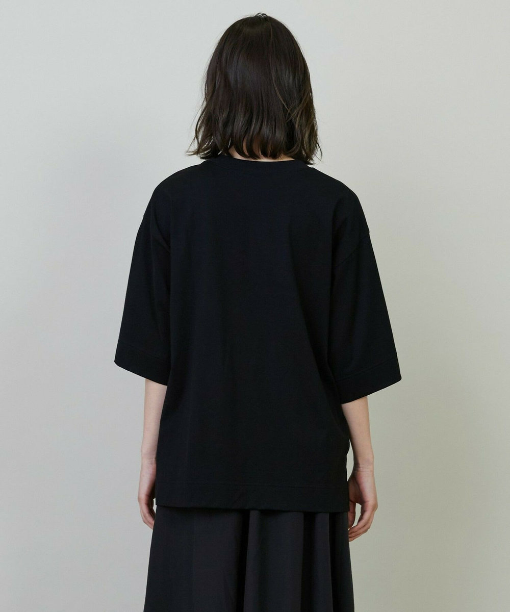L'EQUIPE Lサイズ（大きいサイズ） 【大きいサイズ】ブロークンロゴTシャツ ブラック