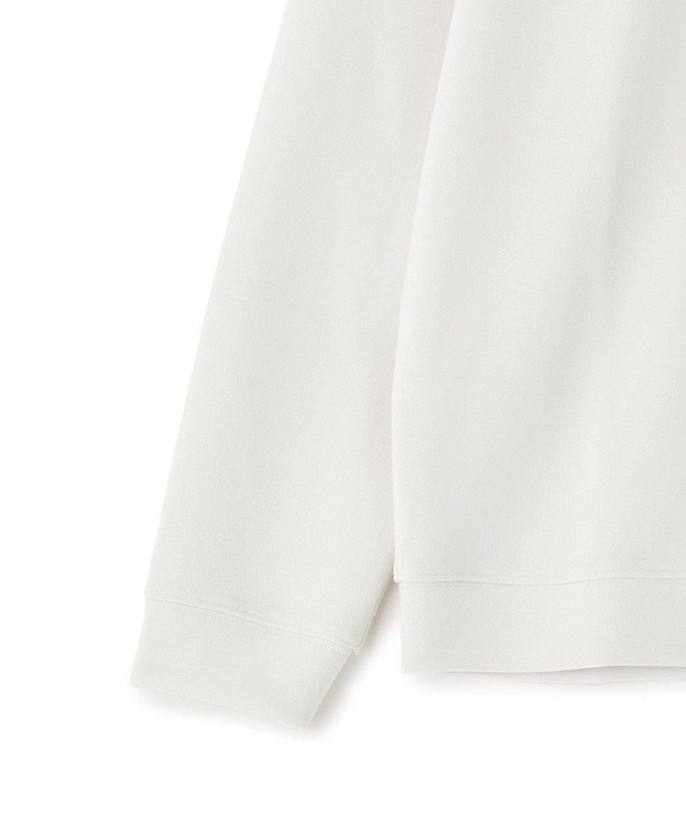 MEN'S BIGI ジョーゼットボンディング モックネックプルオーバー オフホワイト