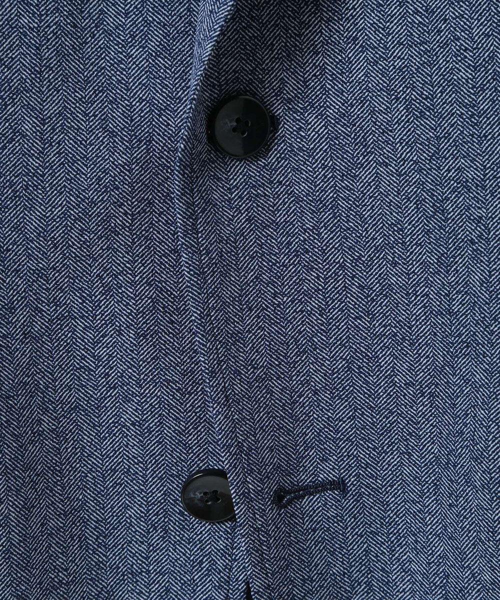 MEN'S BIGI ドットエアーメッシュプリントジャケット＜吸水速乾＞ ブルー