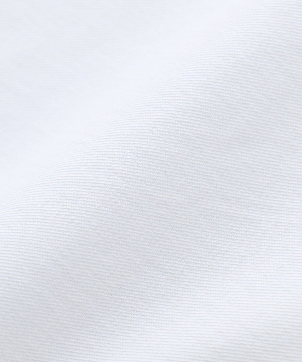 MEN'S BIGI Begin6月号掲載【COVEROSS W/カバロスダブル】別注 リカバリー半袖Tシャツ＜接触冷感/UVカット/遮熱/抗酸化作用＞ ホワイト