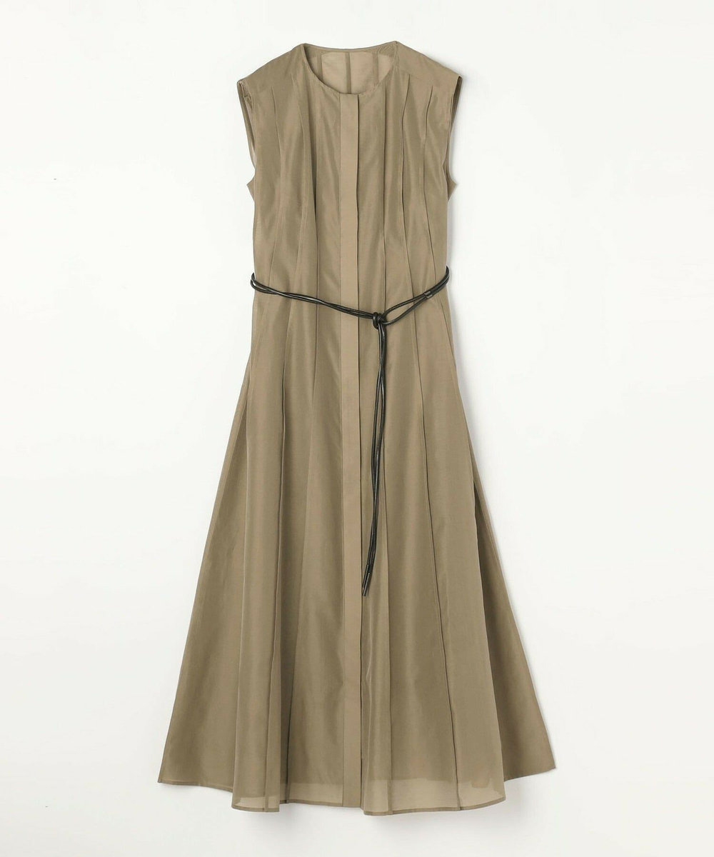 L'EQUIPE COUTURIER C/SEオーガンジーワンピース モカ