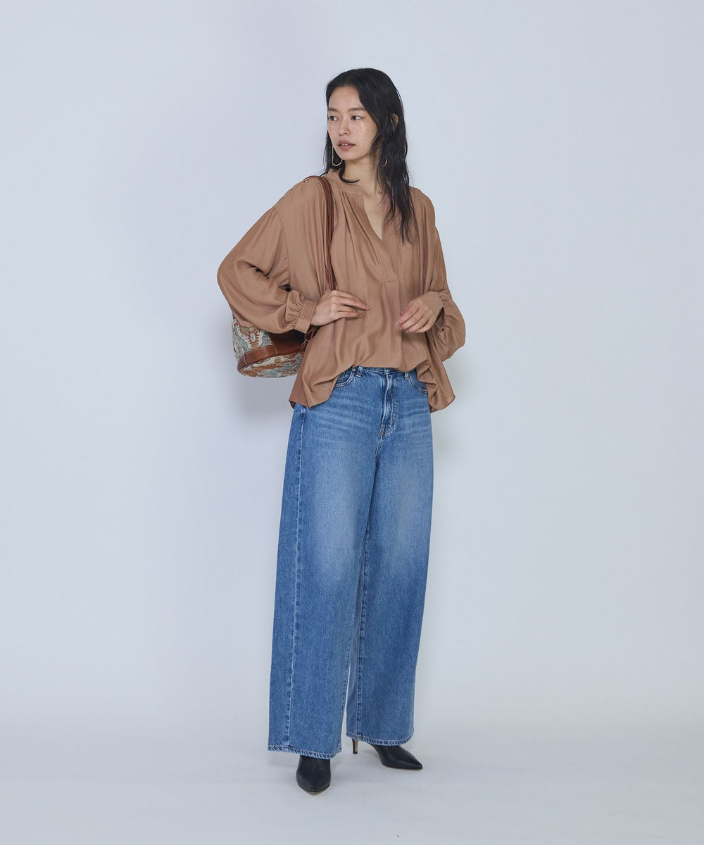 1er Arrondissement ＜NEEDBY heritage/ニードバイ ヘリテージ＞"MILEY"デニムパンツ ブルー