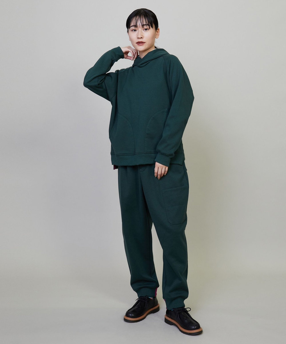 FRAPBOIS スウェットセット パンツ グリーン