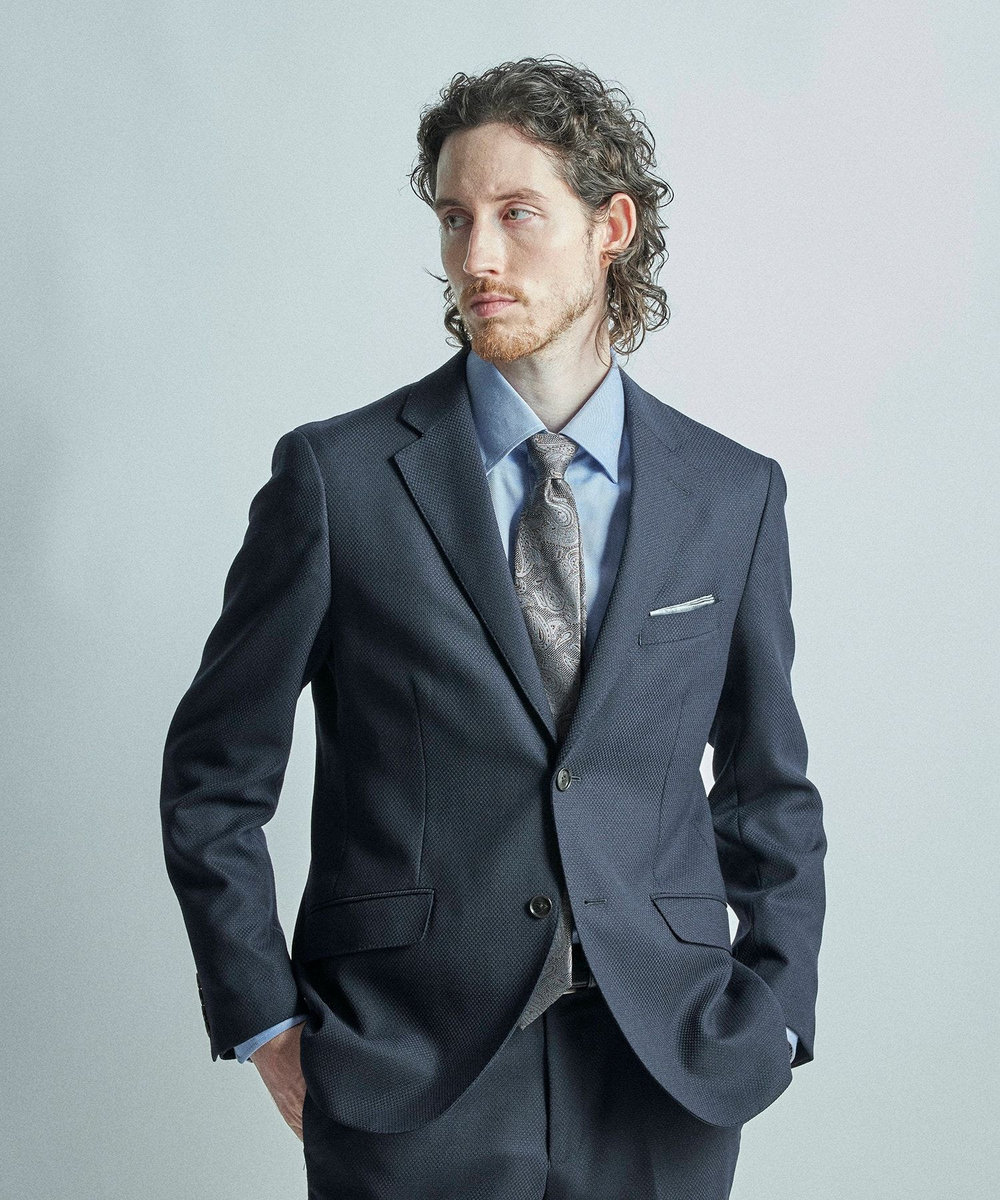 MEN'S BIGI 【TIE YOUR TIE/タイユアタイ】ヴィンテージペイズリー柄ネクタイ グレー