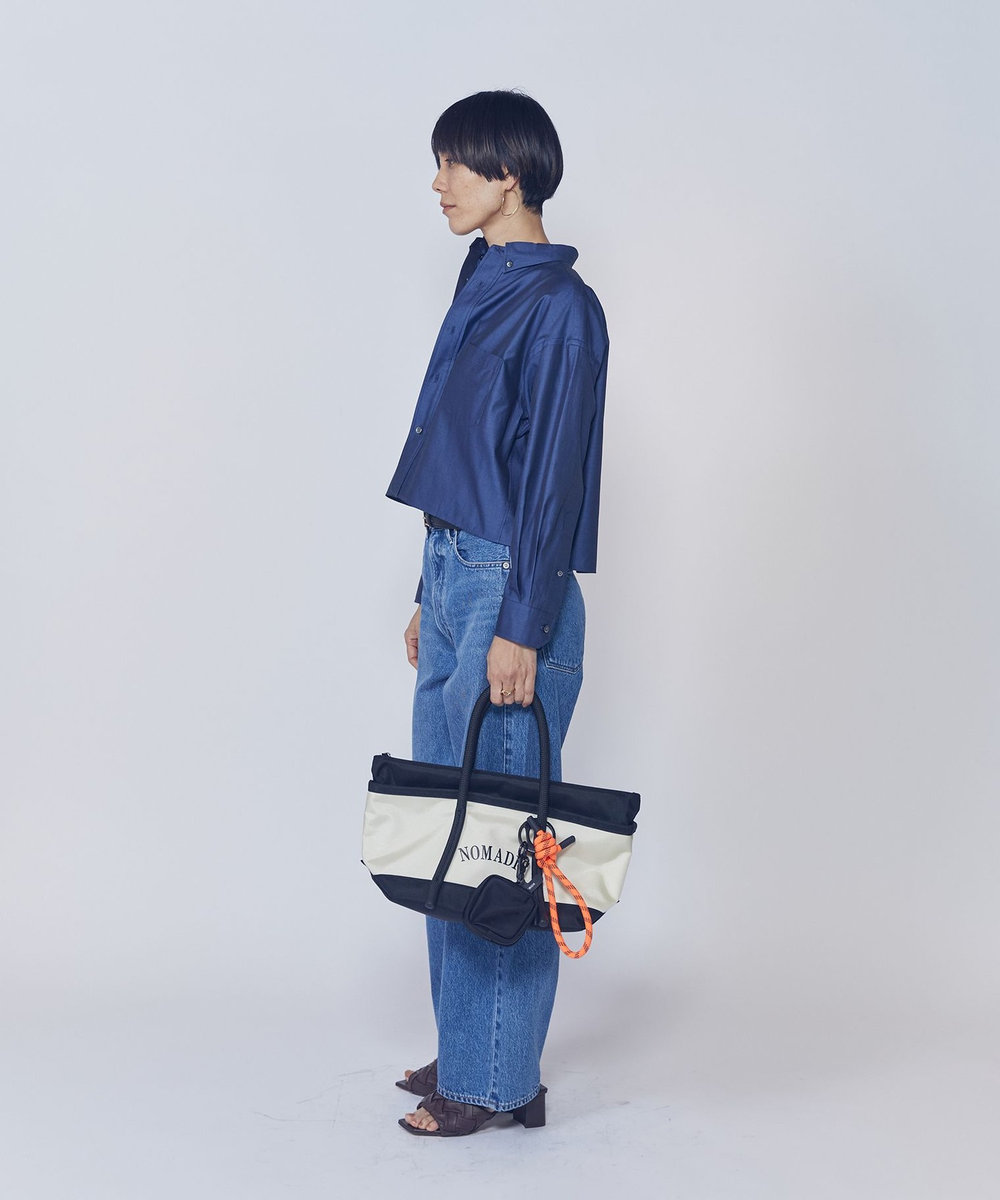 1er Arrondissement ＜TICCA（ティッカ）＞別注ショートボタンダウンシャツ ネイビー