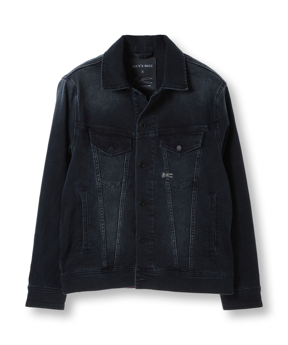 MEN'S BIGI 【DENHAM/デンハム】FREE MOVE デニムジャケット ネイビー