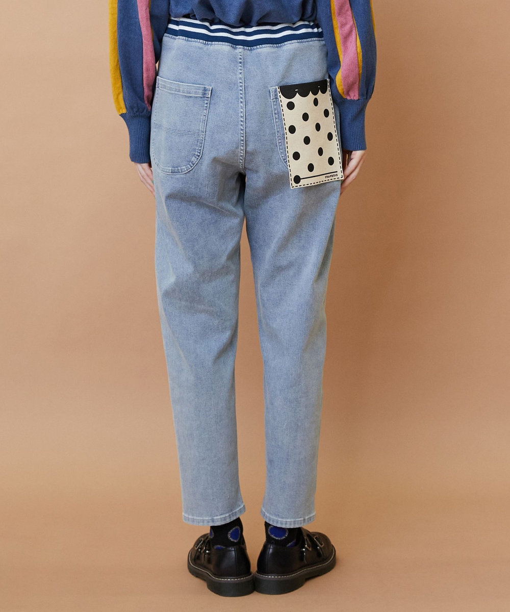 FRAPBOIS ムーブデニム パンツ サックスブルー