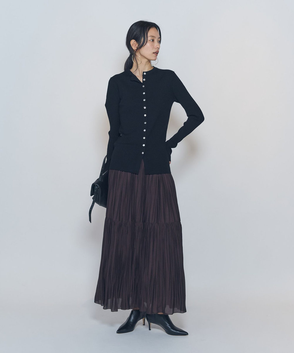 1er Arrondissement ティアードスカート ブラウン