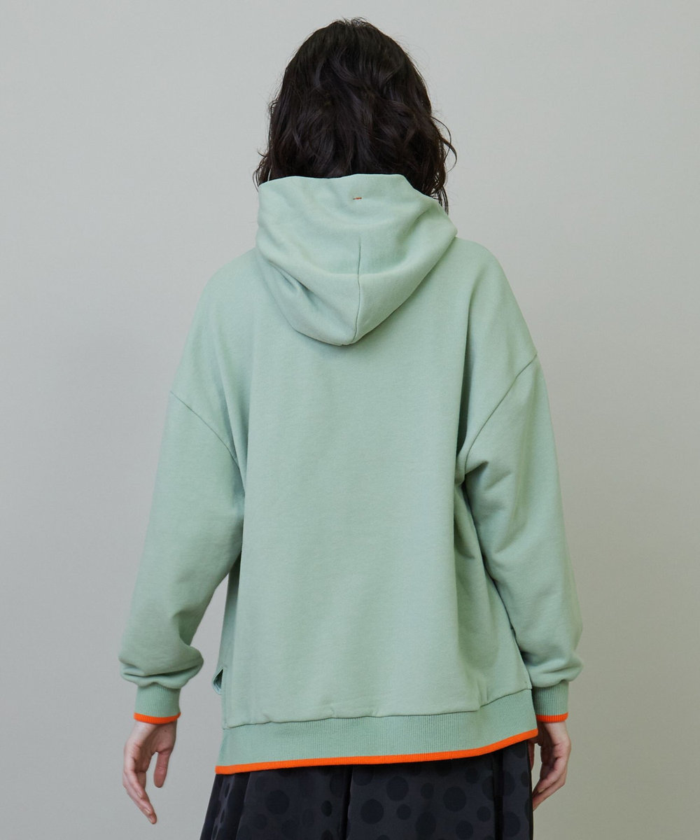 FRAPBOIS スリットパーカー ミント