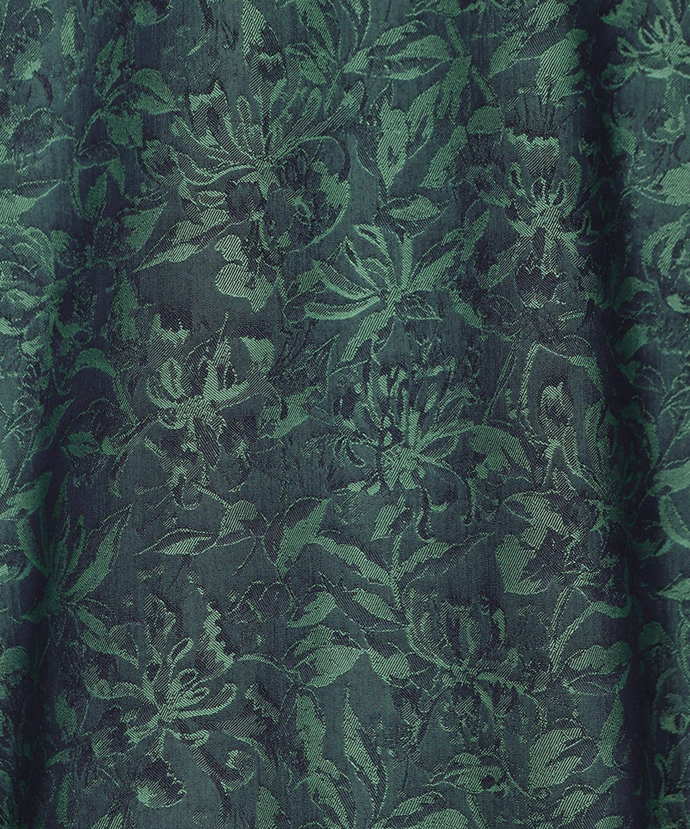 MEN'S BIGI 【LIBERTY/リバティ】フラワージャガード 長袖シャツ グリーン