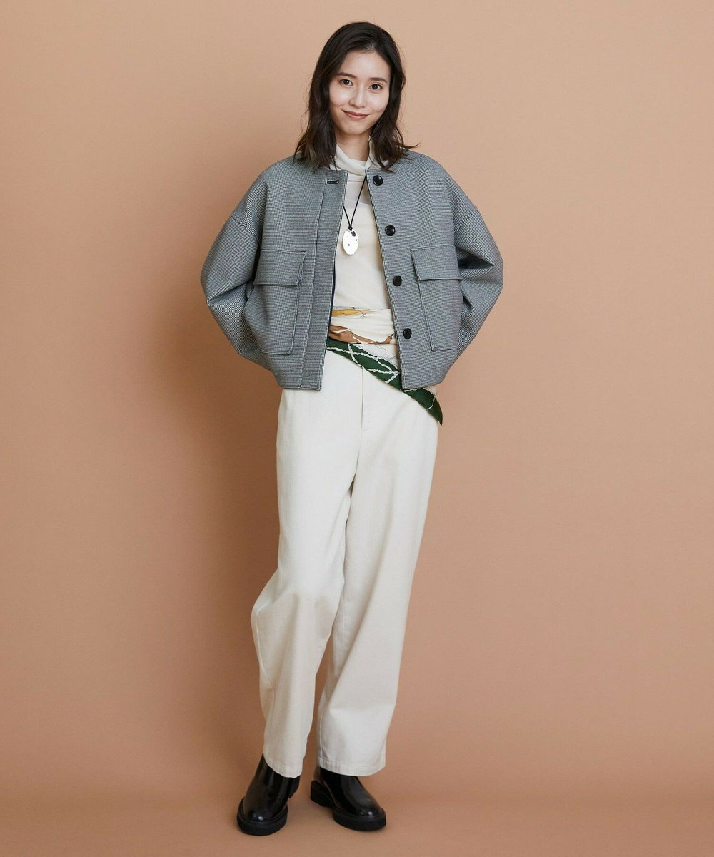 L'EQUIPE オーバルプレートネックレス シルバー