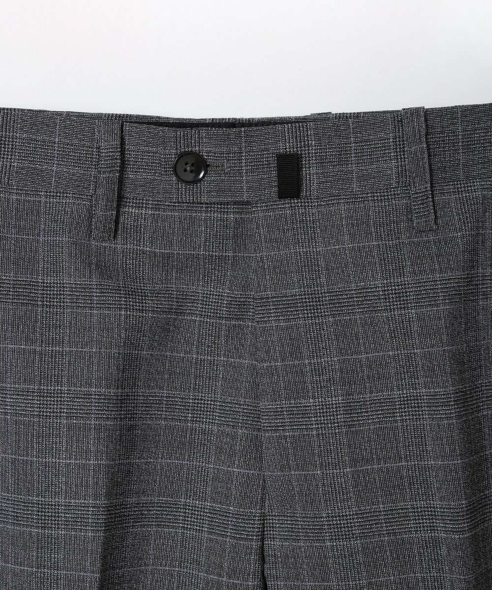 MEN'S BIGI ウールメランジグレンチェックスーツ＜セットアップ＞ グレー