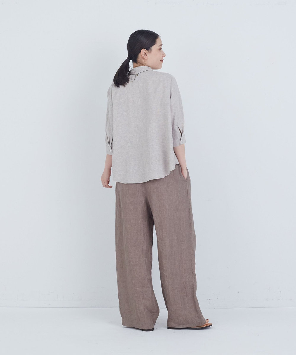 ADIEU TRISTESSE コットンリネンブラウス ベージュ系その他