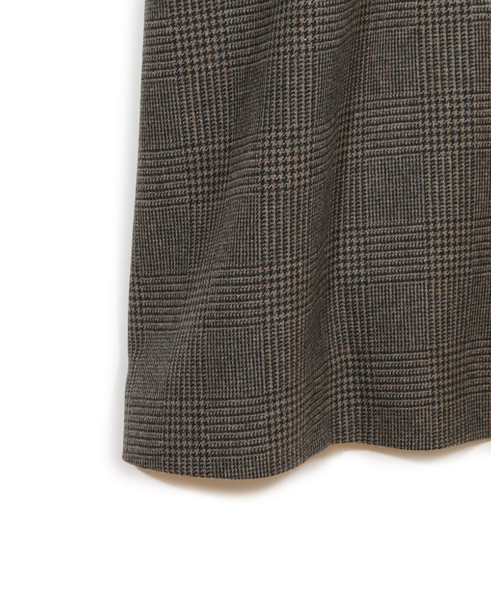 MEN'S BIGI 【50th Anniv . 菊池武夫】WOOL GLEN PLAID COAT カーキ